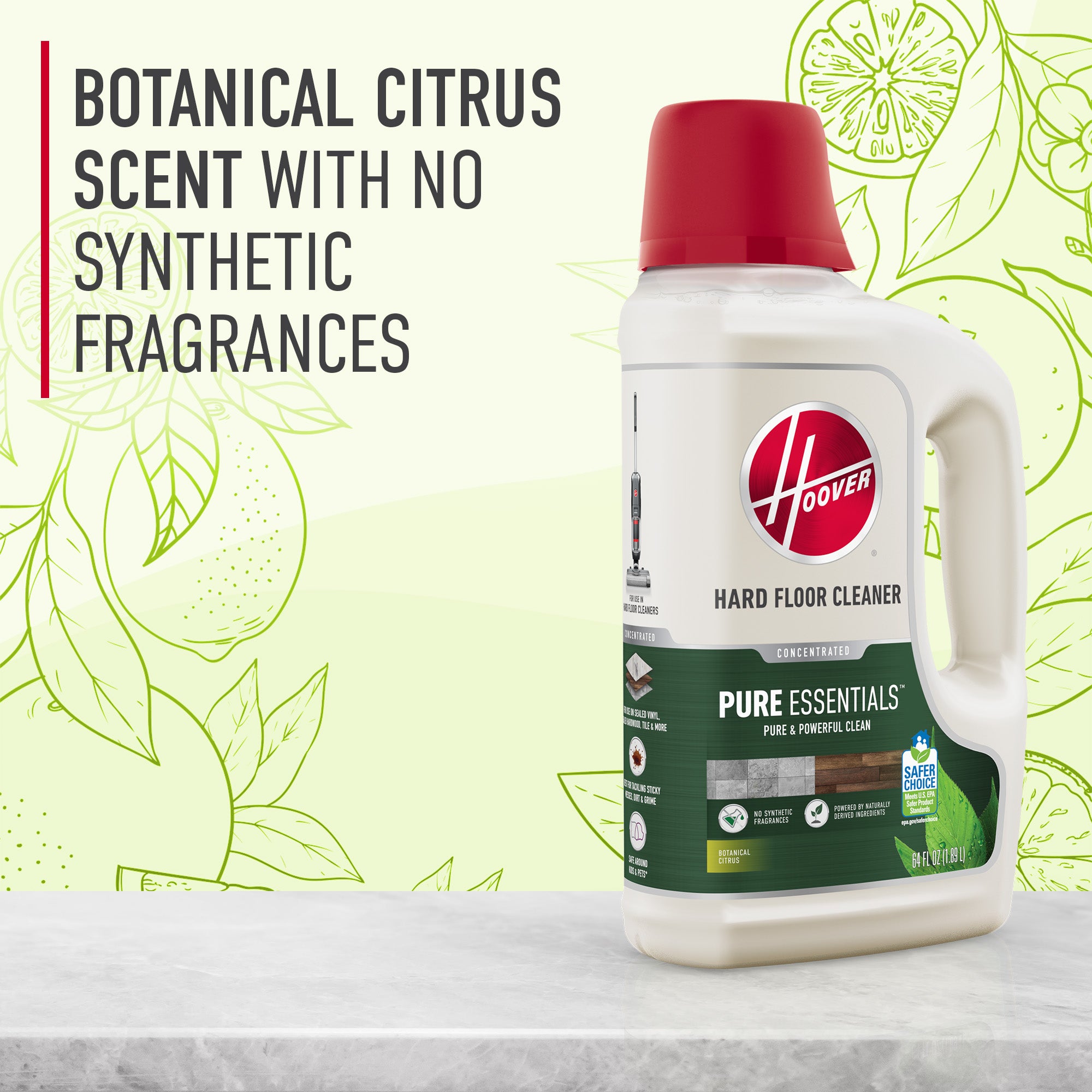 Pure Essentials Hard Floor Solution 64 oz. - Image 10