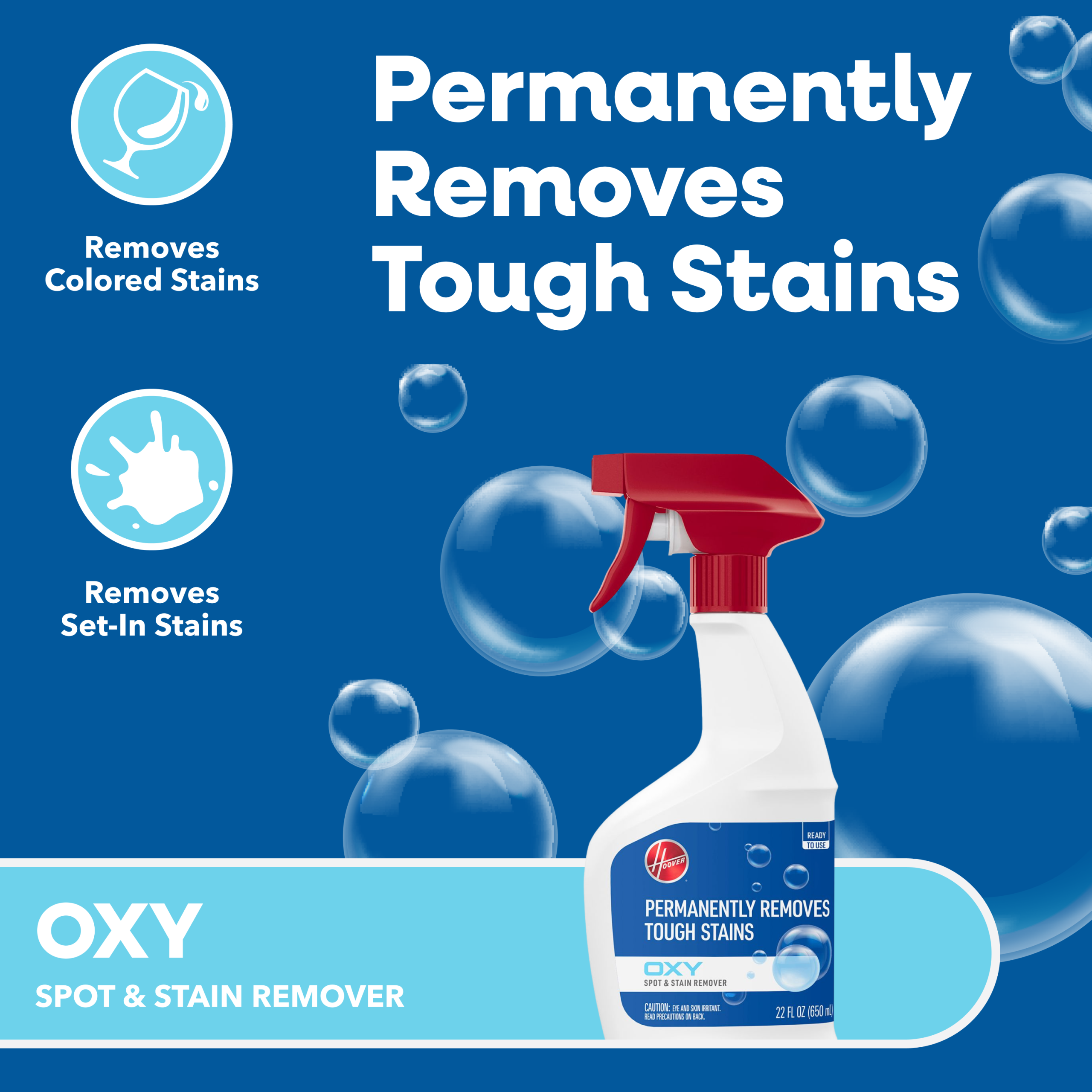 Hoover Oxy Stain Remover Trigger Spray 22 oz - Image 2