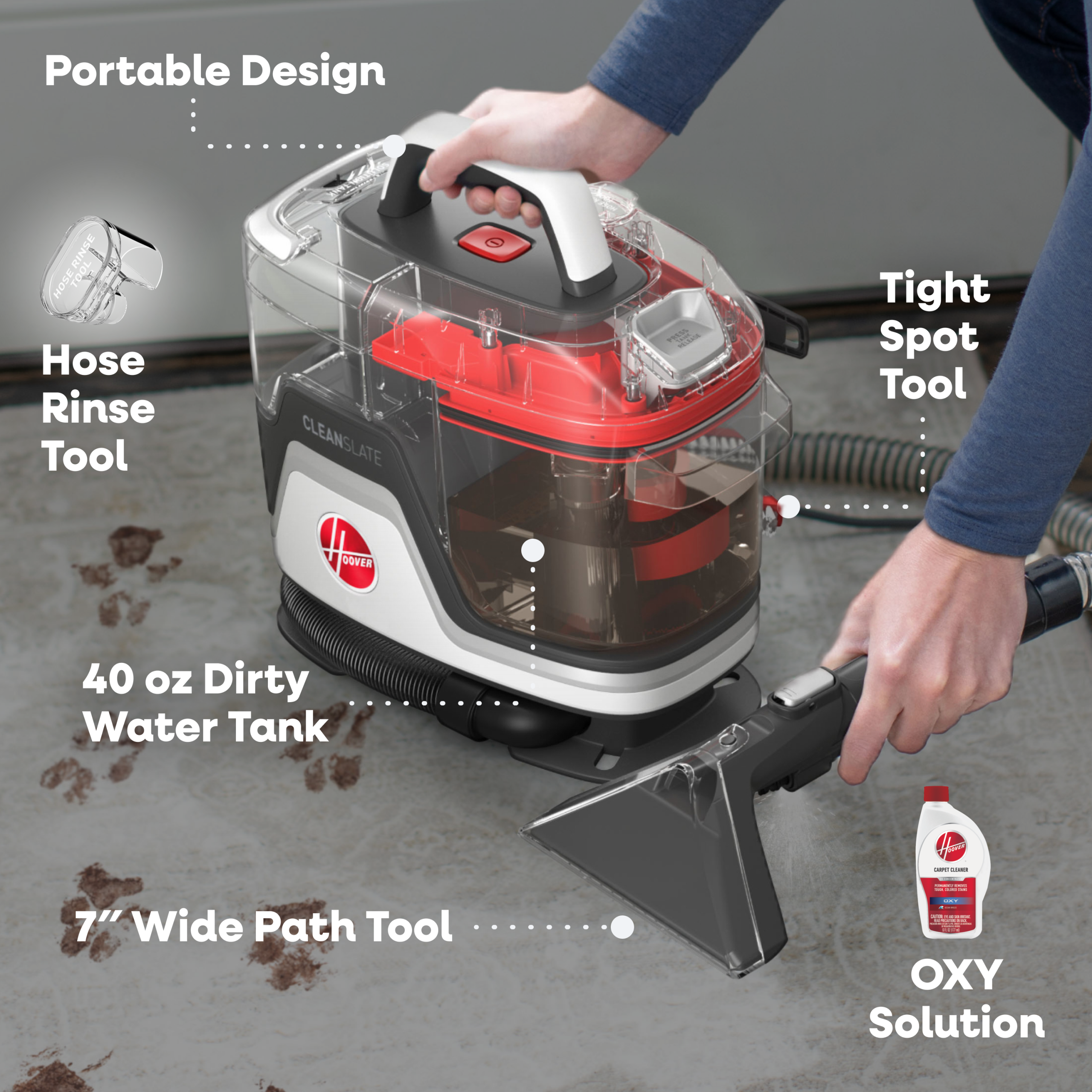 Hoover CleanSlate Pet Spot Cleaner - Image 11