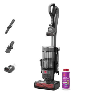 Hoover WindTunnel Swivel Pet Upright Vacuum & Pet Carpet Powder Bundle