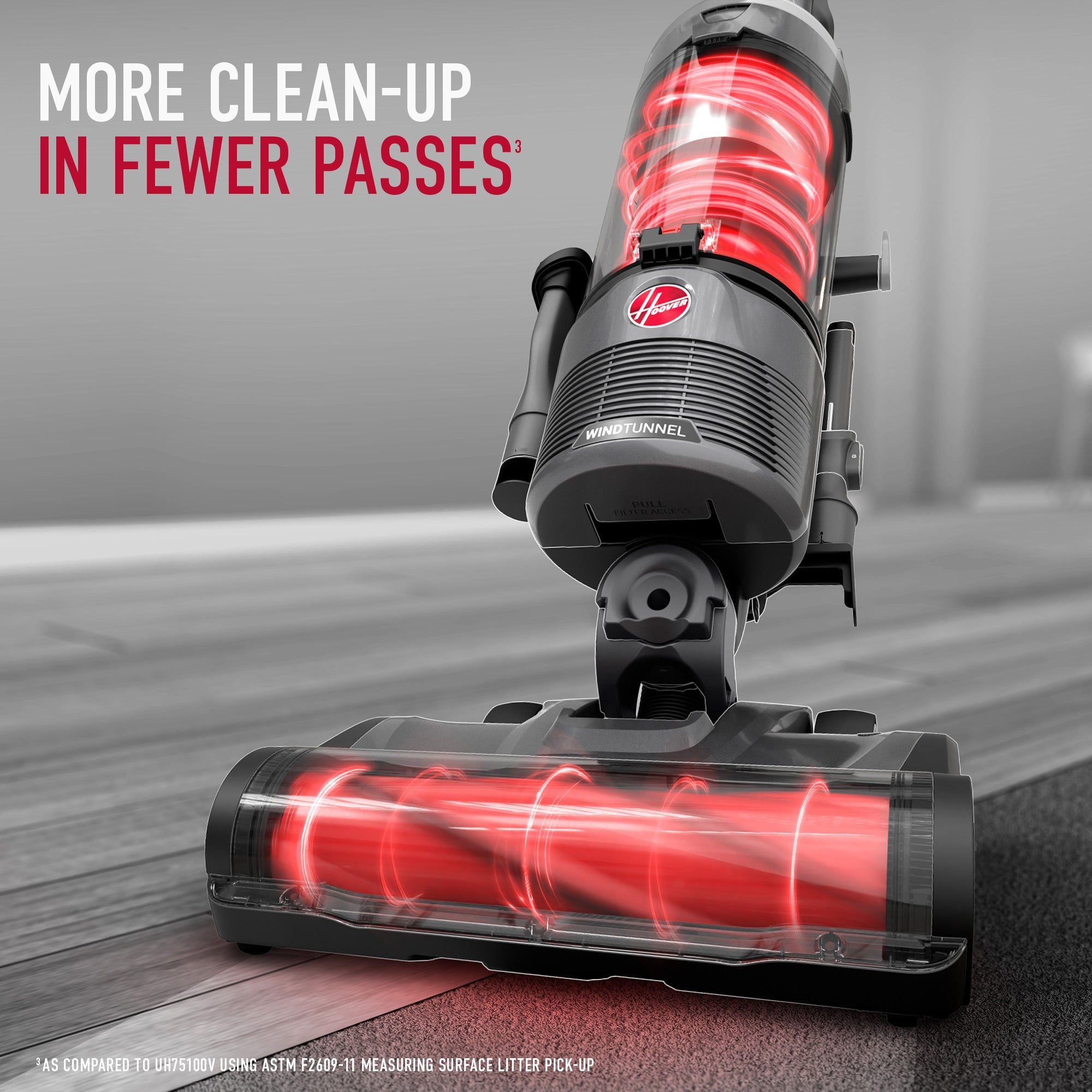 Hoover WindTunnel Swivel Pet Upright Vacuum & Pet Carpet Powder Bundle - Image 4